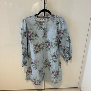 Ganni Zip Front Dress